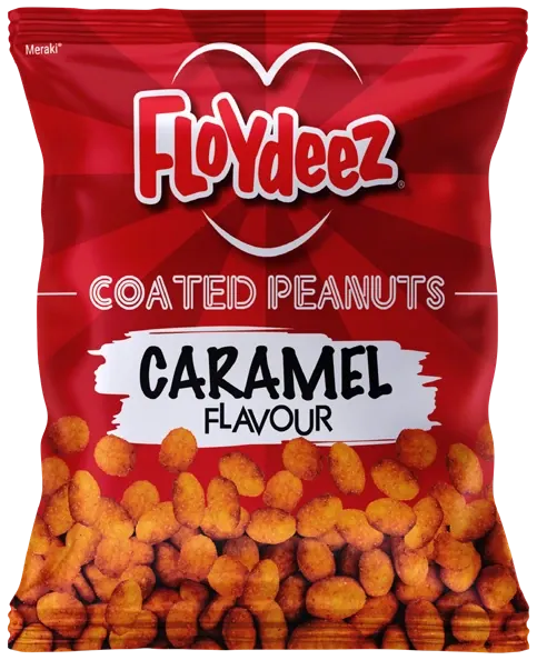 Floydeez Coated Peanuts Caramel 60g