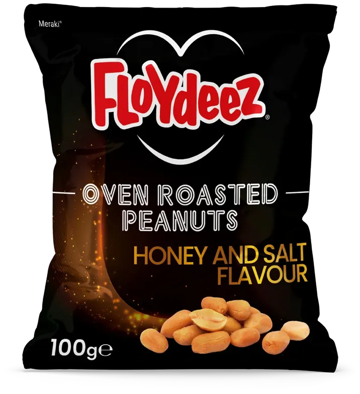 Floydeez Flavored Peanuts Honey & Salt 100g